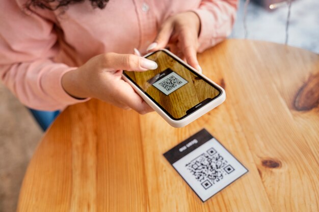 QR codes for tracking